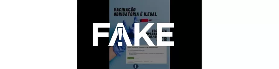 Fake News sobre a vacina e o Código Civil